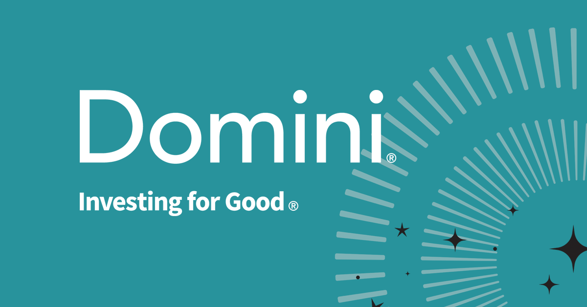 Domini Logo - Investing for Good